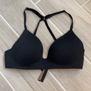 Victoria Secret wireless t-shirt bra in black